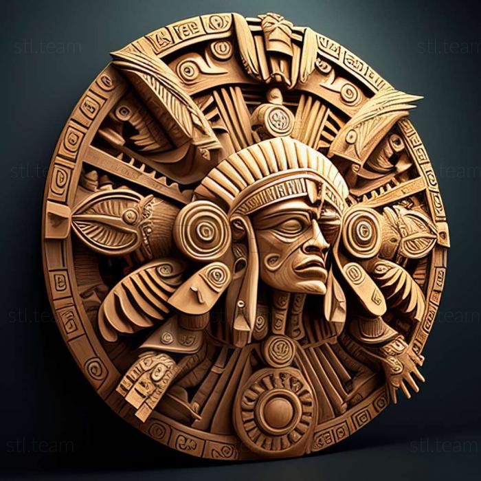 3D model aztec (STL)